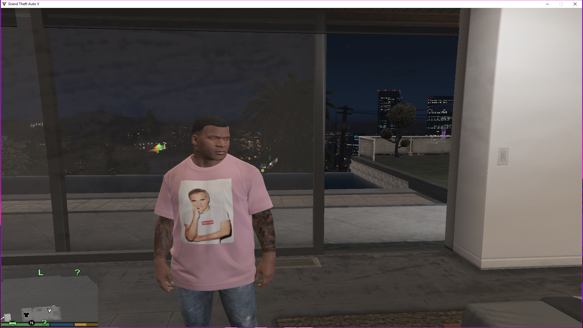 Supreme Morrissey Tee Texture GTA5 Mods